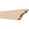 Ekena Millwork 4in. W x 8in. H x 32in. L Mediterranean Woodgrain TimberThane Rafter Tail, Primed Tan RFTUR04X08X32MEDRCPR - alternate 1